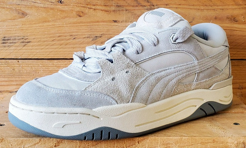 Puma 180 Tones Low Suede Trainers UK9/US10/EU43 392007-01 Vapor Grey/White