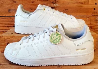 Adidas Superstar Tech Low Leather Trainers UK7.5/US9/EU41 GZ7493 Triple White