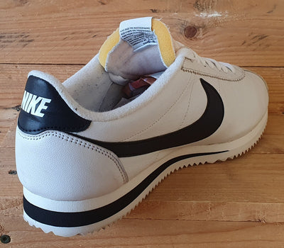 Nike Cortez Premium Low Leather Trainers UK10.5/US11.5/EU45.5 807480-101 White