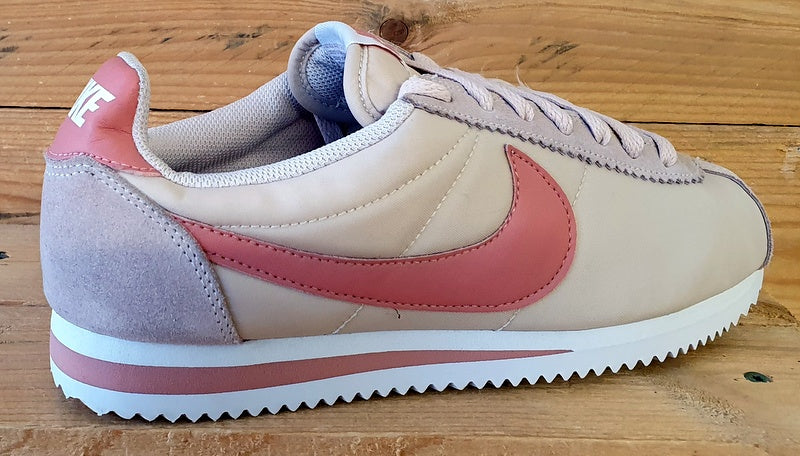 Nike Classic Cortez Low Trainers UK6/US8.5/EU40 749864-603 Coral Stardust