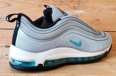 Nike Air Max 97 Ultra Low Trainers UK6/US8.5/EU40 917704-001 Silver/Marine Blue