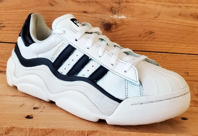 Adidas Superstar Millencon Leather Trainers UK5.5/US7/EU38.5 HQ9018 White/Black