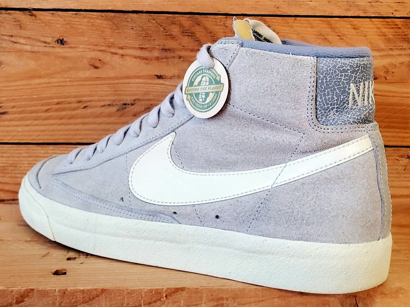 Nike Blazer Mid Suede Trainers UK10/US11/EU45 DA1078-001 Grey/Sail