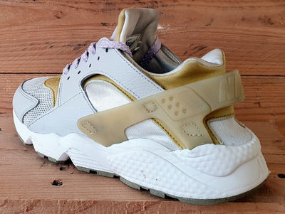 Nike Air Huarache Low Textile Trainers UK6/US8.5/EU40 DV6976-100 Sail Wheatgrass