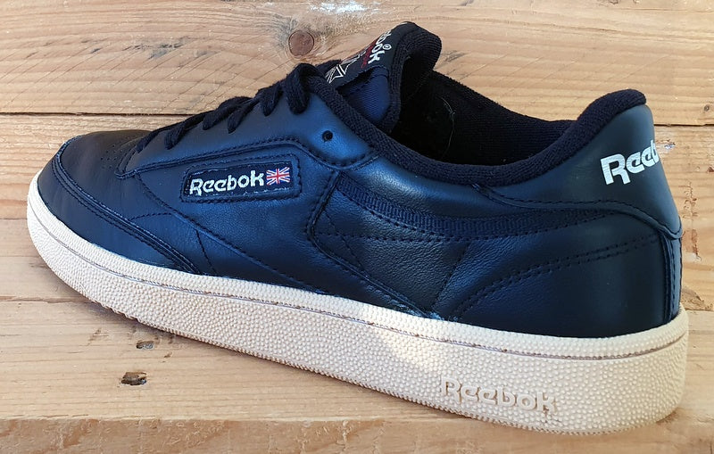 Reebok Club C 85 Low Leather Trainers UK7/US9.5/EU40.5 DV7266 Black/Brown