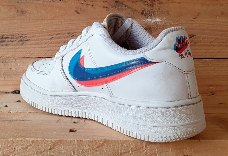 Nike Air Force 1 LV8 3D Glasses Low Trainers UK4.5/US5Y/EU37.5 BV2551-100 White