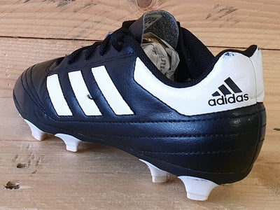 Adidas Goletto VI Leather Kids Trainers UK13K/US13.5K/EU31.5 AQ4285 Black/White