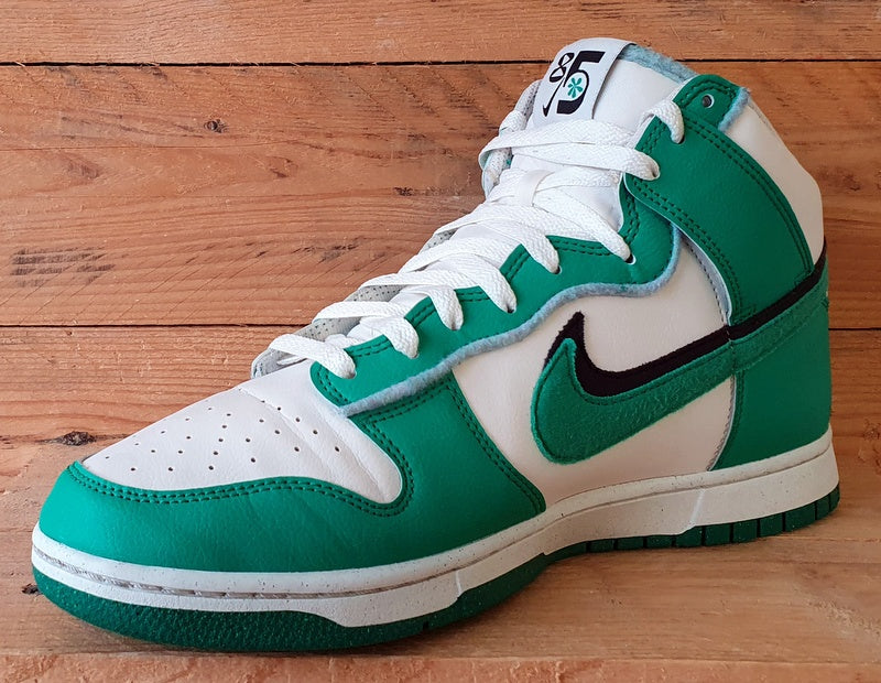 Nike Dunk High SE Leather Trainers UK10/US11/EU45 DO9775-001 Stadium Green