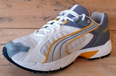 Puma Cell Textile Low Trainers UK9.5/US10.5/EU44 180084 02 Grey/White/Yellow