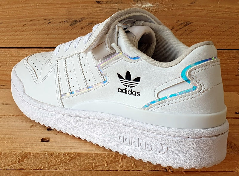 Adidas Originals Forum Low Leathers Trainers UK5.5/US6/EU38.5 GY9249 White