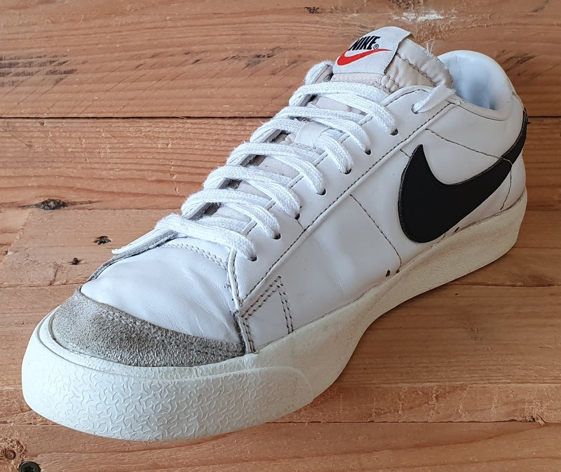 Nike Blazer 77 Low Leather Trainers UK9.5/US10.5/EU44.5 DA6364-101 White