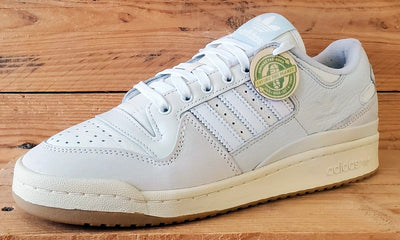 Adidas Forum 84 Low Leather Trainers UK8/US8.5/EU42 FY7998 Chalk/White