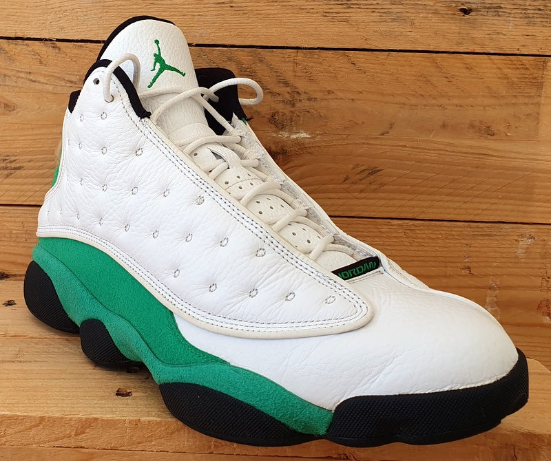 Nike Air Jordan 13 Leather Trainers DB6537-113 Lucky Green/White UK10/US11/EU45