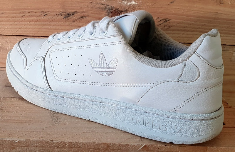 Adidas NY 90 Low Leather Trainers UK8.5/US9/EU42.5 HQ5842 Cloud White