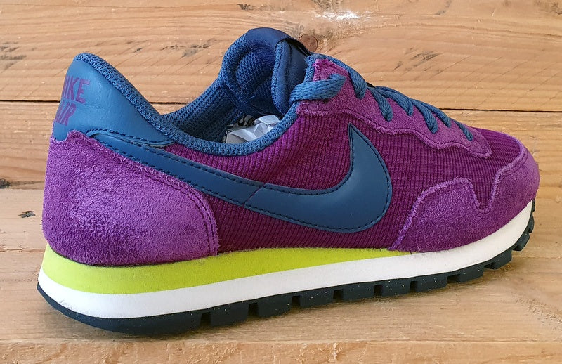 Nike Air Pegasus 83 Textile/Suede Trainers UK5/US7.5/EU38.5 407477-501 Purple