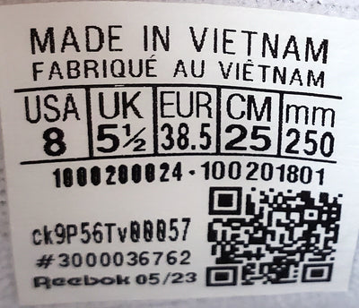 Reebok Classic Platform Leather Trainers UK5.5/US8/EU38.5 100201801 Triple White