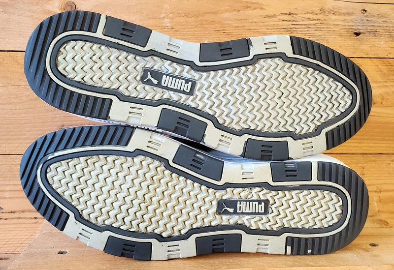 Puma Sky II Mid Leather Trainers UK9/US10/EU43 348441-05 White/Grey