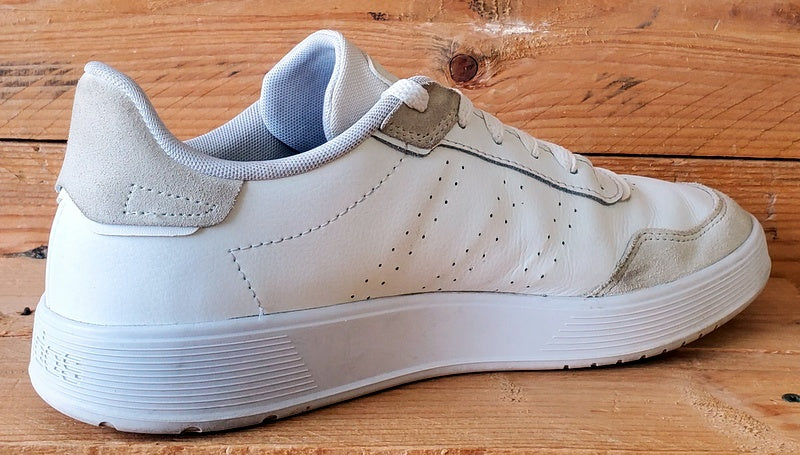 Adidas Courtphase Low Leather Trainers UK8/US8.5/EU42 FY5933 White