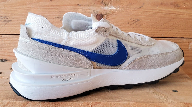 Nike Waffle One Low Textile/Suede Trainers UK6.5/US7.5/EU40.5 DN8019-100 White