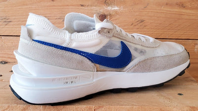Nike Waffle One Low Textile/Suede Trainers UK6.5/US7.5/EU40.5 DN8019-100 White