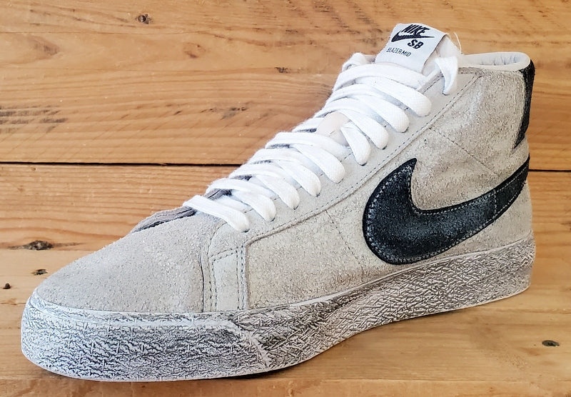 Nike SB Zoom Blazer Premium Mid Suede Trainers UK7.5/US8.5/EU42 DA1839-002 Grey