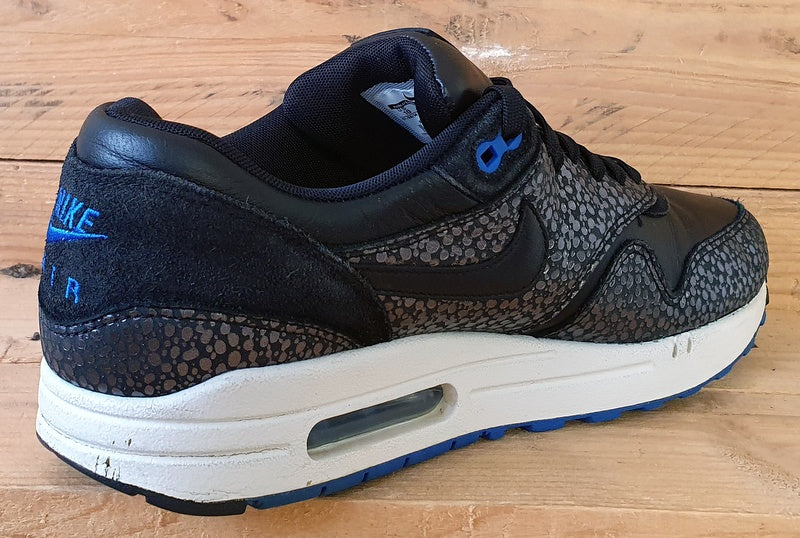 Nike Air Max 1 Low Deluxe Trainers UK9/US10/EU44 684708-001 Black Safari