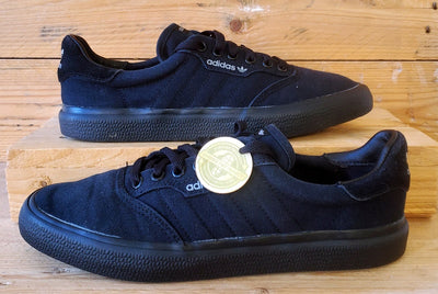 Adidas 3MC Low Canvas Trainers UK8/US8.5/EU42 B22713 Triple Core Black