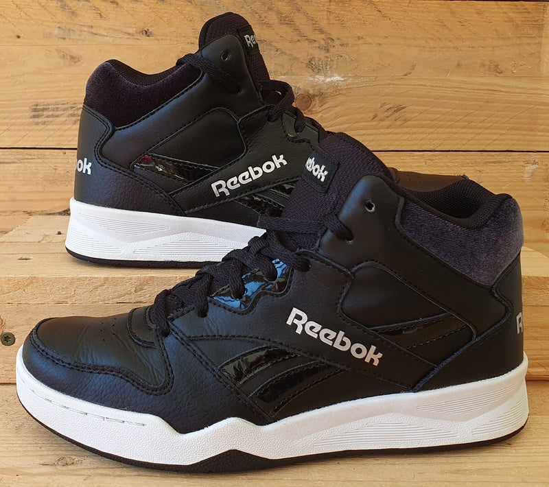 Reebok Royal BB4500 Mid Leather Trainers UK4/US6.5/EU37 FW7156 Black/White