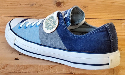 Converse All Star Low Canvas Trainers UK9/US9/EU42.5 106855 Blue/White/Grey