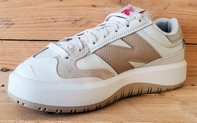 New Balance CT302 Low Leather Trainers UK5/US5.5/EU38 CT302AMM White/Grey