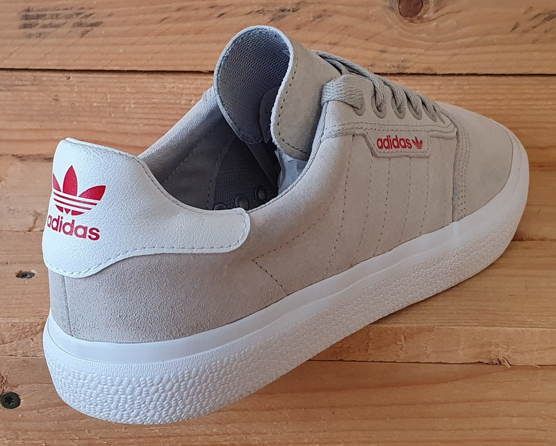 Adidas 3MC Vulc Low Leather Trainers UK10 US10.5 EU44.5 EE6087 Grey White