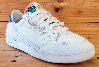 Adidas Continental 80 Low Leather Trainers UK4/US5.5/EU36.5 FW2534 White