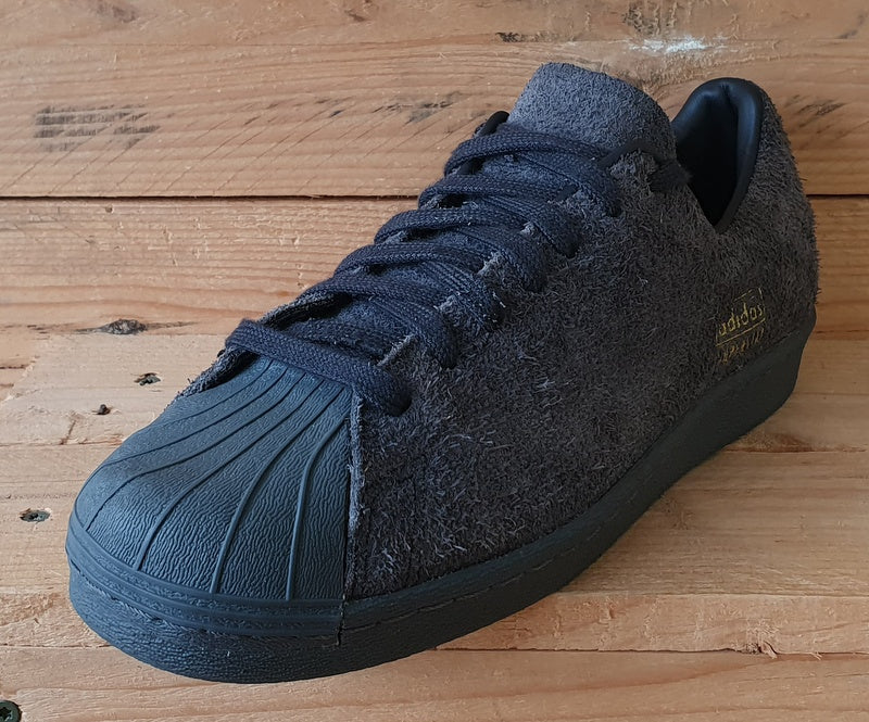 Adidas Superstar 80s Clean Low Suede Trainers UK8/US8.5/EU42 BZ0566 Grey