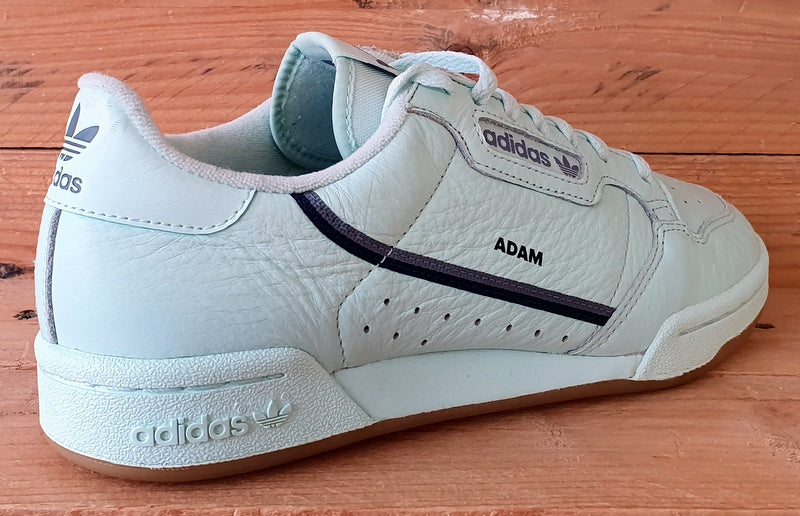 Adidas Continental 80 Low Leather Trainers UK6.5/US7/EU40 BD7641 Ice Mint