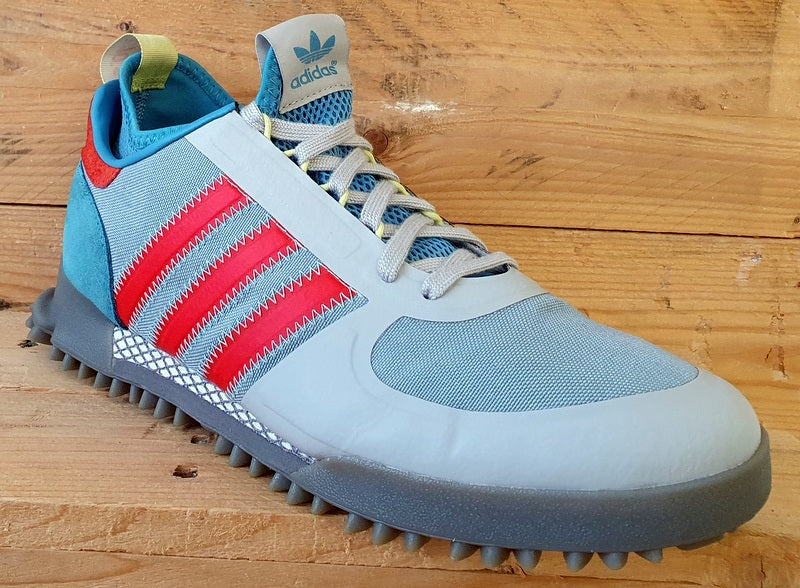 Adidas Marathon TR Mid Textile Trainers UK10/US10.5/EU44.5 FU9252 Greenland