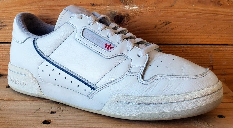 Adidas Continetal 80 Low Leather Trainers UK8/US8.5/EU42 EE5342 Cloud White
