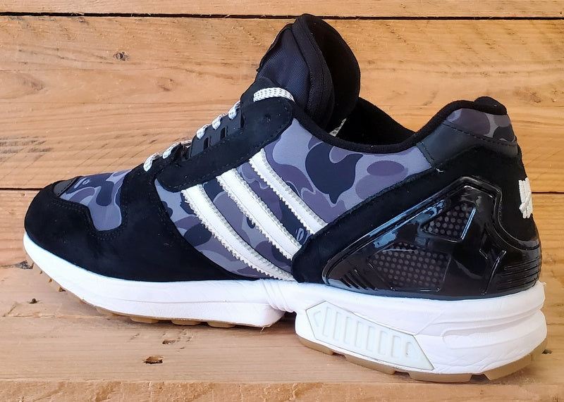 Adidas ZX 8000 Bape Undefeated Low Textile Trainers UK11/US11.5/E46 FY8852 Black