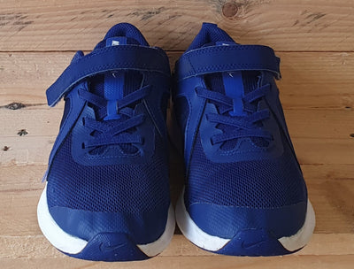 Nike Downshifter 10 Textile Trainers UK2/US2.5Y/EU34 CJ2067-401 Deep Royal/Blue