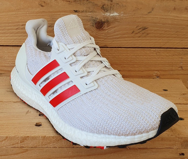 Adidas Ultra Boost 4.0 Low Primeknit Trainers UK7.5 US8 EU41 DB3199 Cloud White VintageTrainers