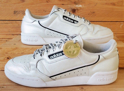 Adidas Continental 80 Low Leather Trainers UK6/US7.5/EU39 FV3417 Mint Green