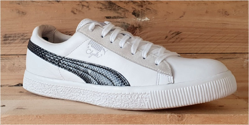 Puma Clyde x Undefeated Leather Trainers UK10 US11 EU44.5 353917 03 White Black VintageTrainers