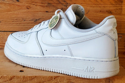 Nike Air Force 1 Low Leather Trainers UK10/US11/EU45 CW2288-111 Triple White