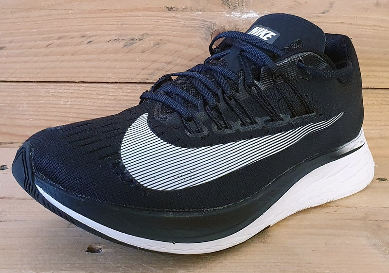 Nike Zoom Fly Low Textile Trainers UK5/US7.5/EU38.5 897821-001 Black/White