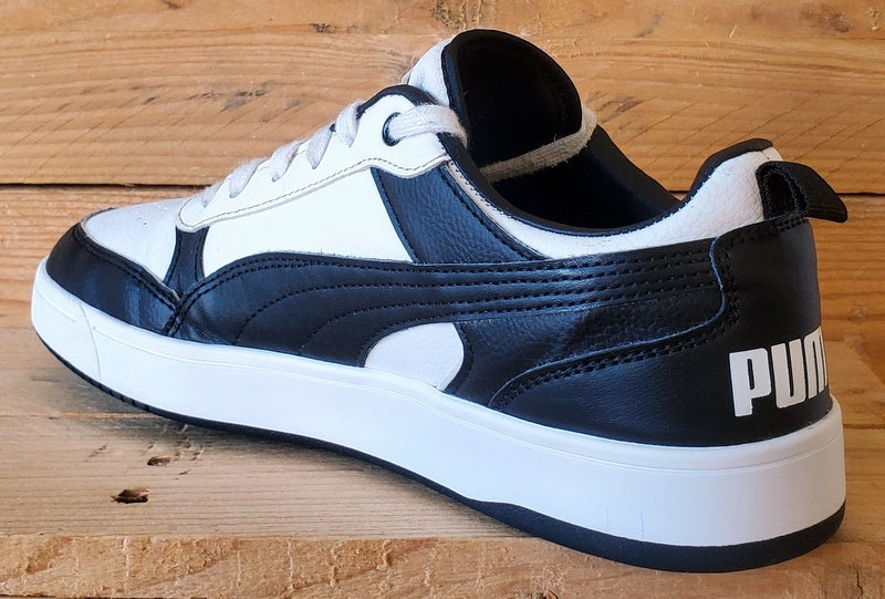 Puma Dribble Low Leather Trainers UK7.5/US8.5/EU41 400326-05 White/Black