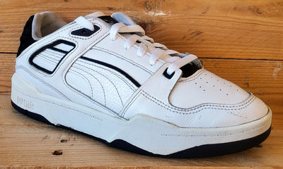 Puma Slipstream Low Leather Trainers UK8/US9/EU42 388549-01 White/Black