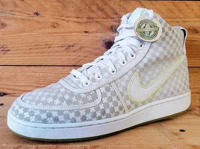 Nike Vandal Premium Mid Canvas Trainers UK6/US8.5/EU40 325321-011 Grey/White