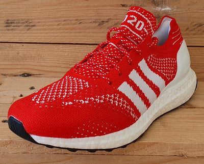 Adidas Ultra Boost DNA Prime Primeknit Trainers UK7/US7.5/E40.5 FV6053 Red/White