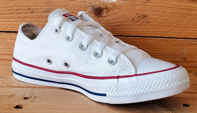 Converse All Star Chuck Taylor Low Canvas Trainers UK4/US6/EU36.5 M7652C White