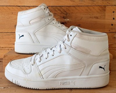 Puma Rebound Layup Mid Leather Trainers UK10/US11/EU44.5 369573-03 White