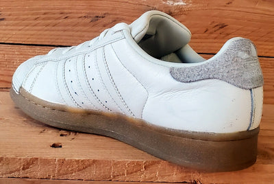 Adidas Originals Superstar Low Leather Trainers UK4.5/US6/EU37 B37147 White/Gum